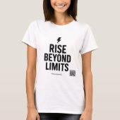 Rise Beyond Limits Motivatie offerte Mok | Nataly T-shirt (Voorkant)
