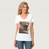 Rise Break Bloom – Powerful quote art for blooming T-shirt (Voorkant volledig)