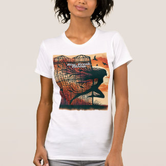 Rise Break Bloom – Powerful quote art for blooming T-shirt