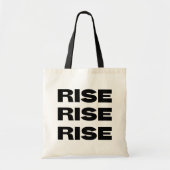 RISE CANVAS TAS (Voorkant)