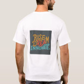 Rise Dream Innoveren T-shirt (Achterkant)