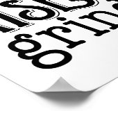 Rise en Grind Coffee Lovers Poster (Hoek)