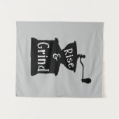 Rise en Grind Coffee Wandkleed (Voorkant (horizontaal))