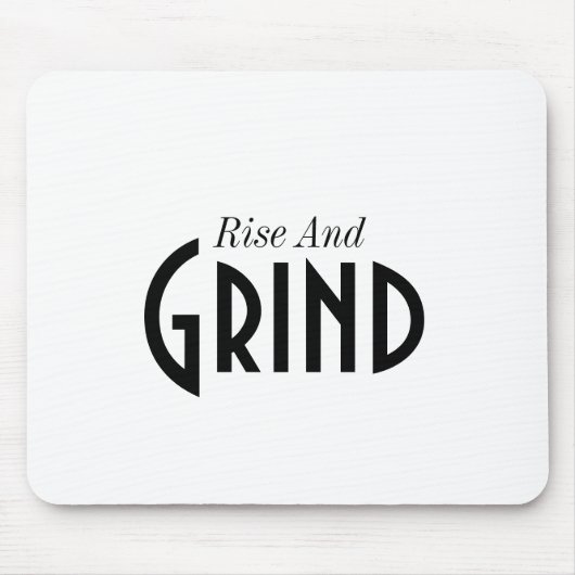 Rise en Grind Mousepad Muismat (Voorkant)