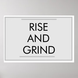 RISE EN GRIND POSTER