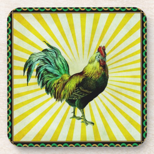Rise en Shine Beverage Coaster Bier Onderzetter (Voorkant)