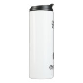 Rise en shine. Het is gitaartijd.  bruin Thermosbeker (Gedraaid links)