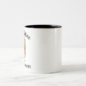 Rise en Shine Moeder Cluckers Shirt Funny Chicken Tweekleurige Koffiemok (Center)