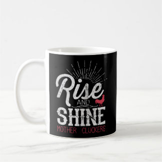 Rise en Shine Moeder Kloppels Kip Boer Hood Koffiemok