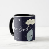 Rise en Shine. Mok (Voorkant links)