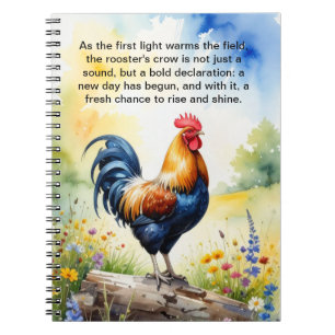 Rise en Shine Rooster Notitieboek