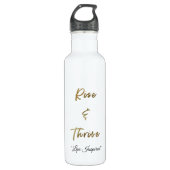 Rise en Thrive Thermal Water Fles (Voorkant)