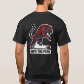 Rise Grind Conquer Tijger T-Shirt – Beheers het Pa (Achterkant)