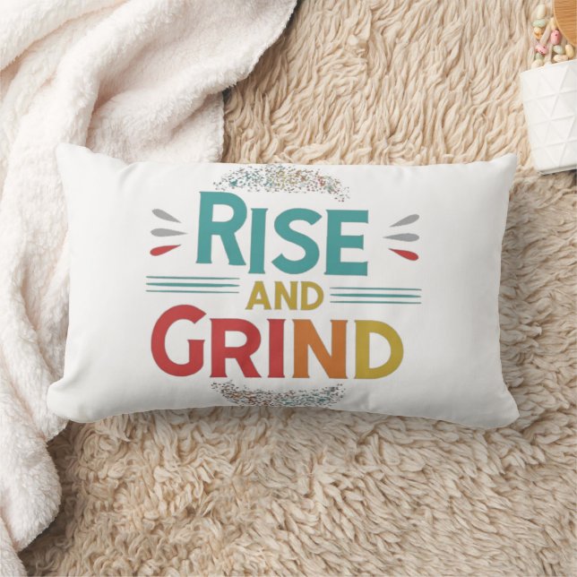 Rise & Grind Kussen (Deken)