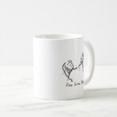 Rise Grind Shine Hustle Mok (Voorkant rechts)