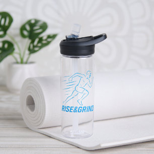 Rise & Grind Waterfles – Blijf gehydrateerd