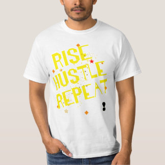 Rise hostle herhaal trending motiveted T-shirt