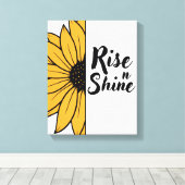 Rise in Shine Canvas Afdruk (Insitu (Houten vloer))