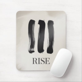 Rise Inspirerend Muismatje voor Dagelijkse Focus Muismat