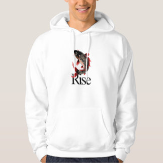 Rise – Japanse Koi Symbool van Kracht Hoodie