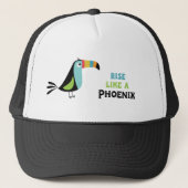 Rise like a Phoenix Trucker Pet (Voorkant)