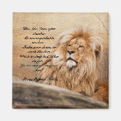 "Rise like Lions" Magneet (Voorkant)