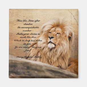 "Rise like Lions" Magneet