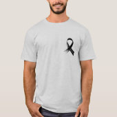 Rise – Melanoma Awareness Phoenix & Ribbon T-shirt (Voorkant)