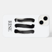 Rise Minimalist Motivational Phone Case (Achterkant (horizontaal))