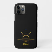 Rise — Minimalist Sunrise Case-Mate iPhone Case (Achterkant)