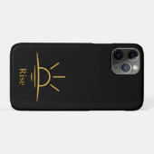 Rise — Minimalistische zonsopgang Case-Mate iPhone Case (Achterkant (horizontaal))