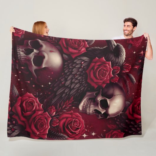 Rise of Darkness 60x80 fleece deken (In situ)