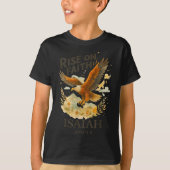 Rise On Faith Isaiah 40_31 Eagle Christian Waterco T-shirt (Voorkant)