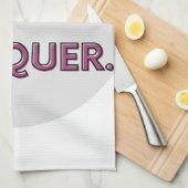 Rise. Resist. Conquer.  Theedoek (Quarter Fold)