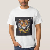 Rise & Roar – Tijger T-shirt (Voorkant)