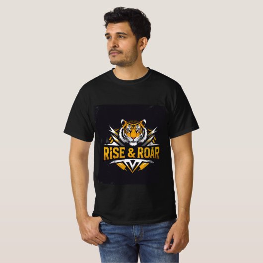 Rise & Roar – Tijger T-shirt (Voorkant volledig)