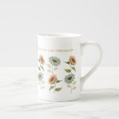 Rise Rooted Sunflower Porselein Kop (Rechts)