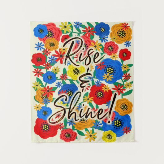 Rise & Shine Klein Wandkleed (Voorkant)