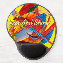 Rise & Shine Motivatie Verhogen Tropisch Abstract