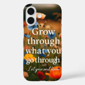 "Rise & Shine" Motivational Quote iPhone Cover  (Achterkant)
