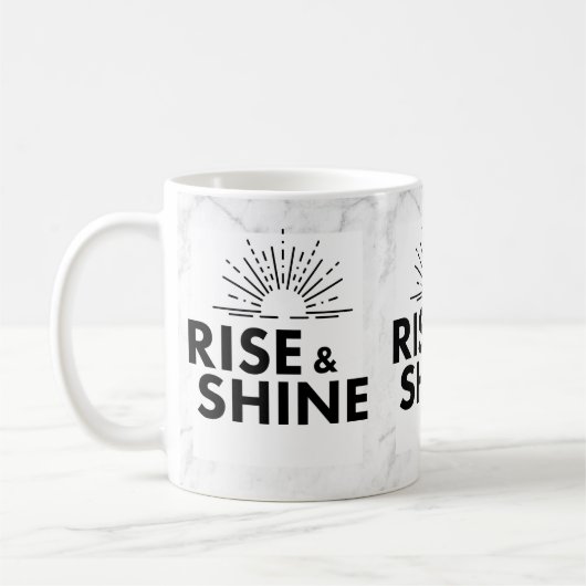 Rise & Shine. Mug. Koffiemok (Links)