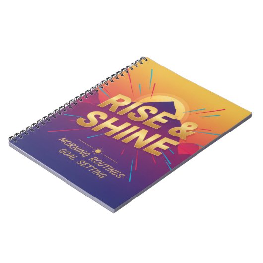 Rise & Shine Planner Notitieboek (Linkerzijde)