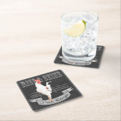 Rise & Shine Rooster Kartonnen Onderzetters (Insitu)