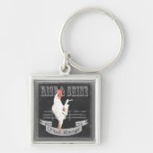 Rise & Shine Rooster Sleutelhanger (Voorkant)