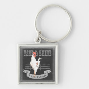 Rise & Shine Rooster Sleutelhanger