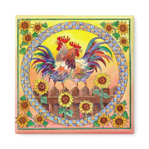 RISE & SHINE ROOSTERS VAN SHARON SHARPE