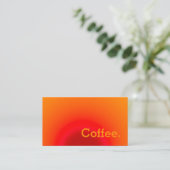 Rise Simple Loyalty Coffee Punch Card (Staand voorkant)
