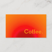 Rise Simple Loyalty Coffee Punch Card (Voorkant)