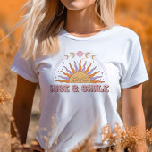 Rise & Smile Retro Boho Sun Tri-Blend Shirt
