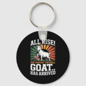 Rise The Fantasy Football Goat Has Arrived Footbal Sleutelhanger (Voorkant)